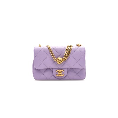 CHANEL MASTER CAVIAR QUILTED MINI SWEETHEART FLAP AS3829 (19*13*5cm)